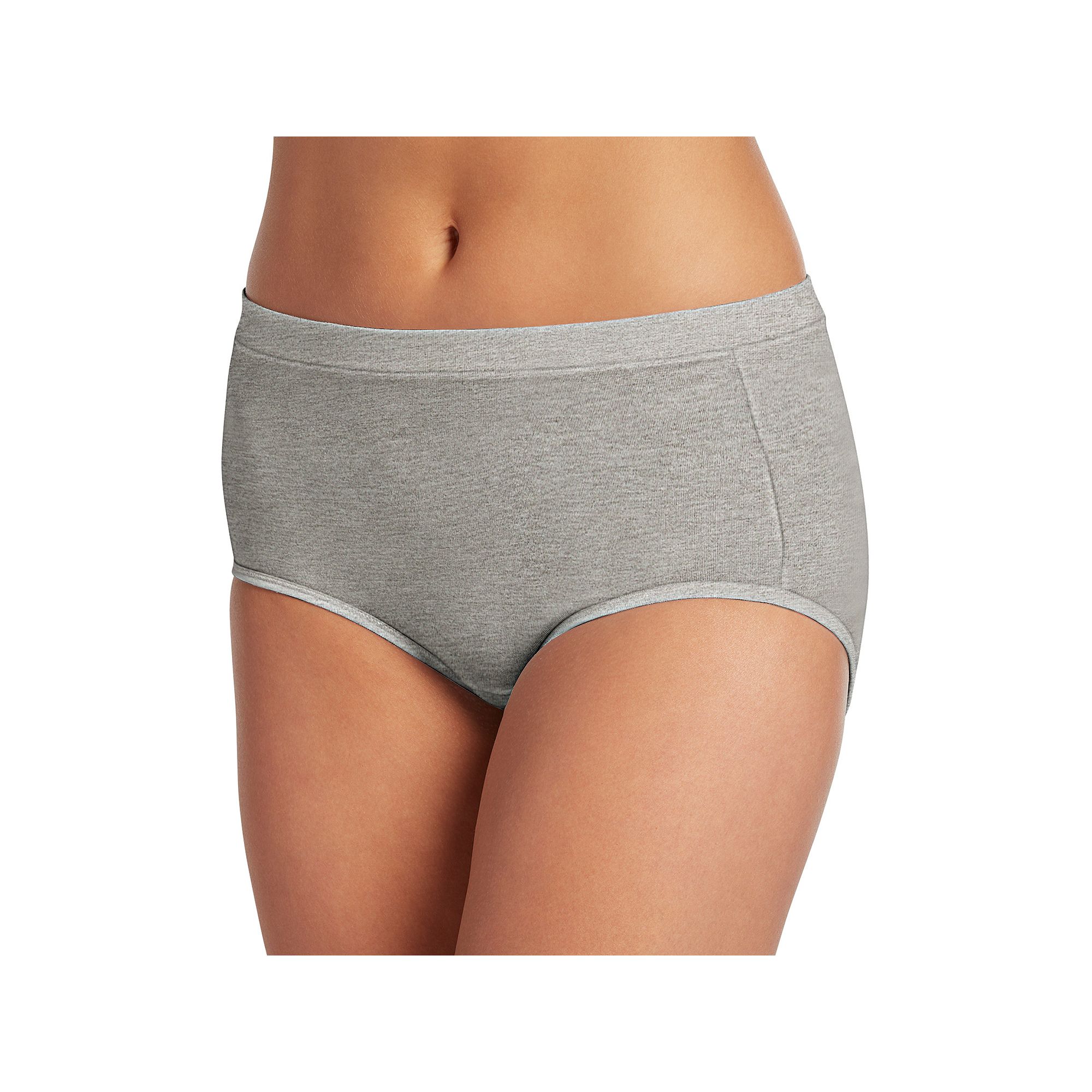 Womens Jockey® Cotton Stretch Brief Panty 1556, Gray Grey