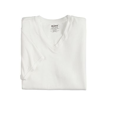 Men's Gildan 3-Pack Platinum Modal V-Neck Tees