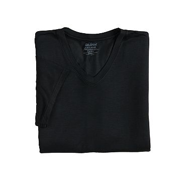 Men's Gildan 3-Pack Platinum Modal V-Neck Tees
