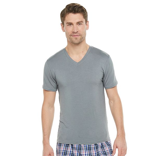 Men's Gildan 3Pack Platinum Modal VNeck Tees