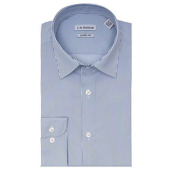 Men's J.M. Haggar® Classic-Fit Premium Performance Spread-Collar Dress ...