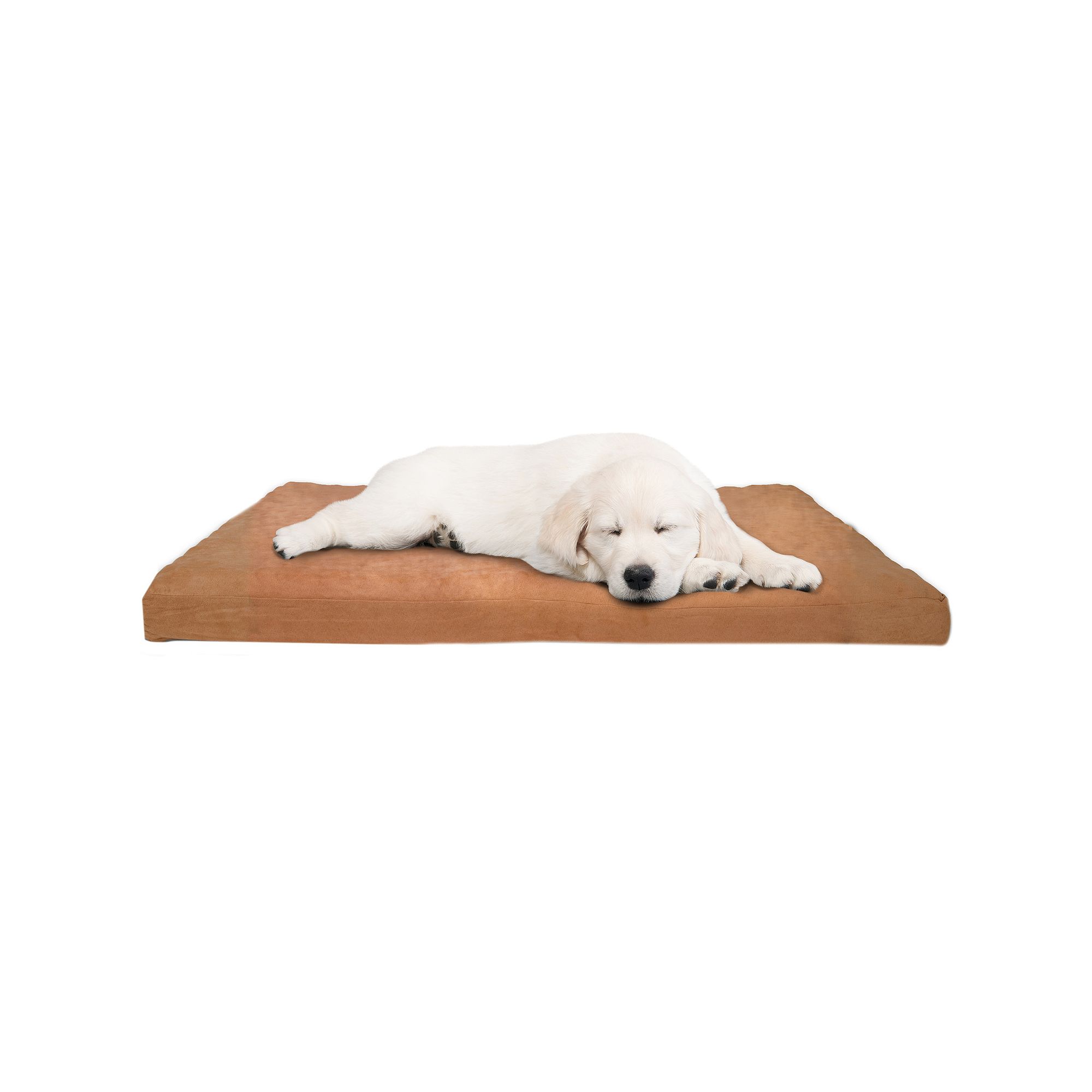 PetMaker Orthopedic 3-Inch Triple Foam Dog Pet Bed with Beige Removable Cov
