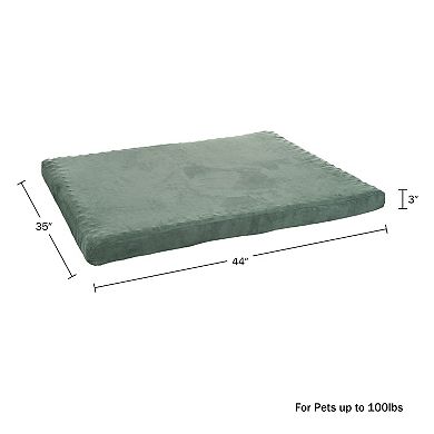 PetMaker Pet Pal 3-inch Triple Foam Pet Bed