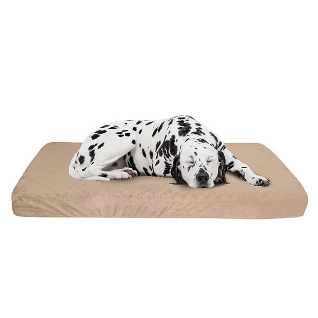 Petmaker memory foam dog cheap bed with removable cover