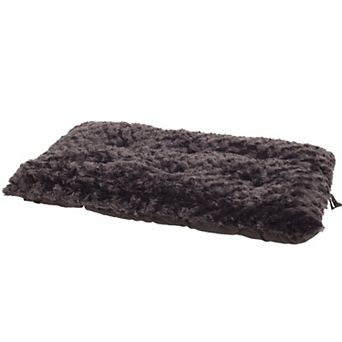 PetMaker Dog Bed with Faux Fur Top Pillow Cushion and Non-Slip Bottom