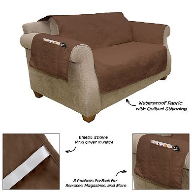 PetMaker Waterproof Furniture Protector Cover for Love Seat with Storage