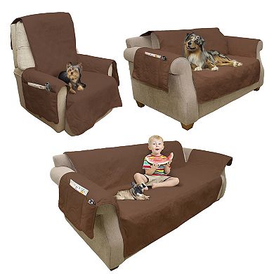 PetMaker Waterproof Furniture Protector Cover for Love Seat with Storage