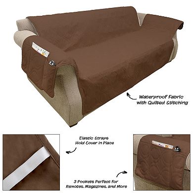 PetMaker Waterproof Couch/Sofa Furniture Slipcover for Dogs and Cats