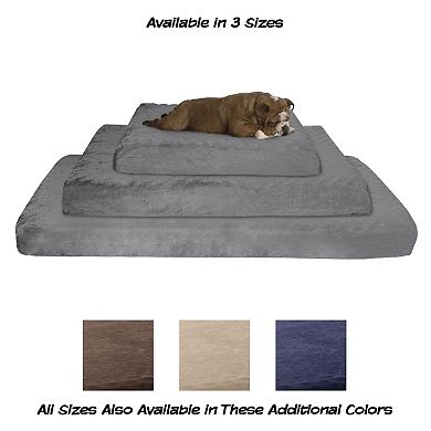 PetMaker Pet Pal Orthopedic Pet Bed - Egg Crate Memory Foam with Washable Cover