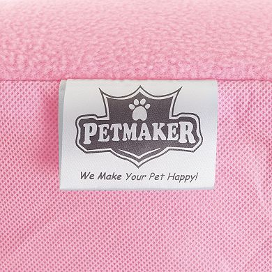 PetMaker Pet Pal Pink Igloo Cat Pet Bed with Removable Cushion