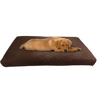 PetMaker Pet Pal Brown Indoor/Outdoor Waterproof Memory Foam Pet Bed