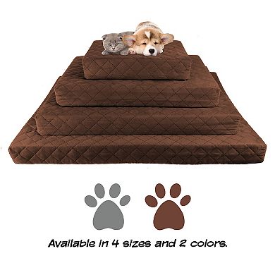 PetMaker Pet Pal Indoor/Outdoor Waterproof Memory Foam Pet Bed