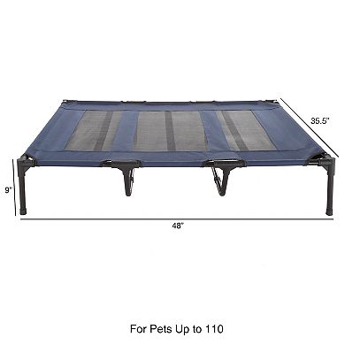 PetMaker Pet Pal Portable Indoor/Outdoor Elevated Pet Cot-Style Bed