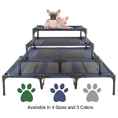 PetMaker Pet Pal Portable Indoor/Outdoor Elevated Pet Cot-Style Bed