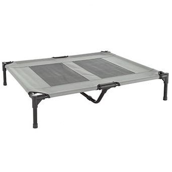 PetMaker Pet Pal Gray Portable Indoor/Outdoor Elevated Pet Cot-Style Bed