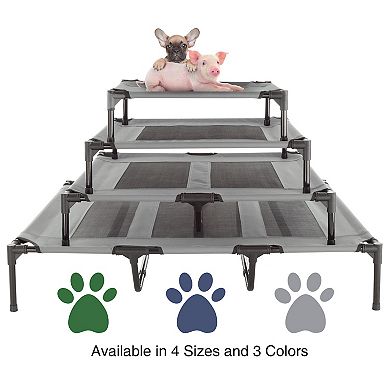 PetMaker Pet Pal Portable Indoor/Outdoor Elevated Pet Cot-Style Bed