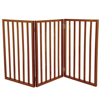 PetMaker Pet Pal Freestanding Wooden Pet Gate