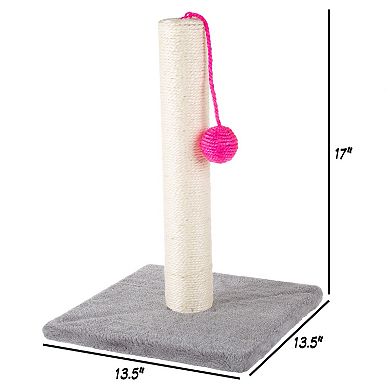 PetMaker Pet Pal 17-Inch Sisal Cat Scratching Post