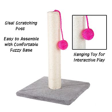 PetMaker Pet Pal 17-Inch Sisal Cat Scratching Post