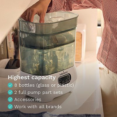 Baby Brezza Advanced One-Step Baby Bottle Sterilizer Dryer