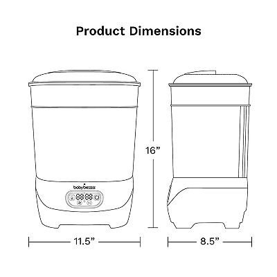 Baby Brezza Advanced One-Step Baby Bottle Sterilizer Dryer