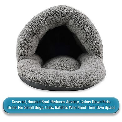 Sleepy Pet Slipper Oval Cuddler Pet Bed