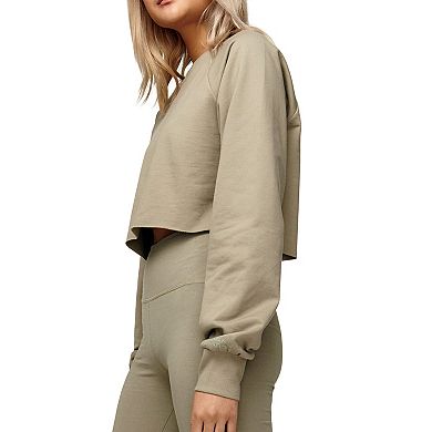 Gender Neutral Human Nation Kind Crop Sweatshirt