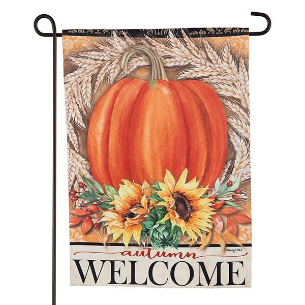 Festive Autumn Garden Flag
