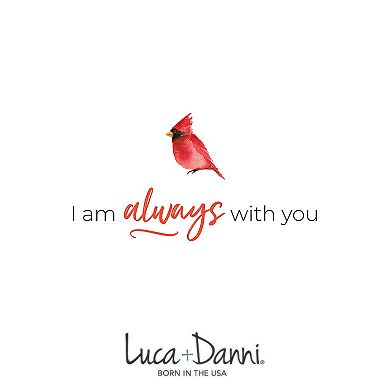 Luca + Danni Red Cardinal Bangle Bracelet