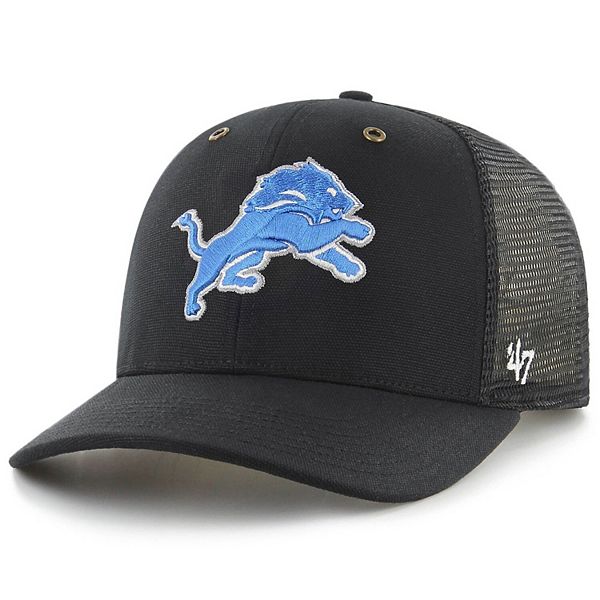 Detroit Lions NFL '47 Brand Carhartt Mens Brown Captain Strapback Hat