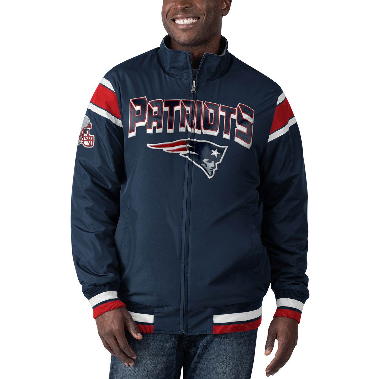 patriots reversible hoodie