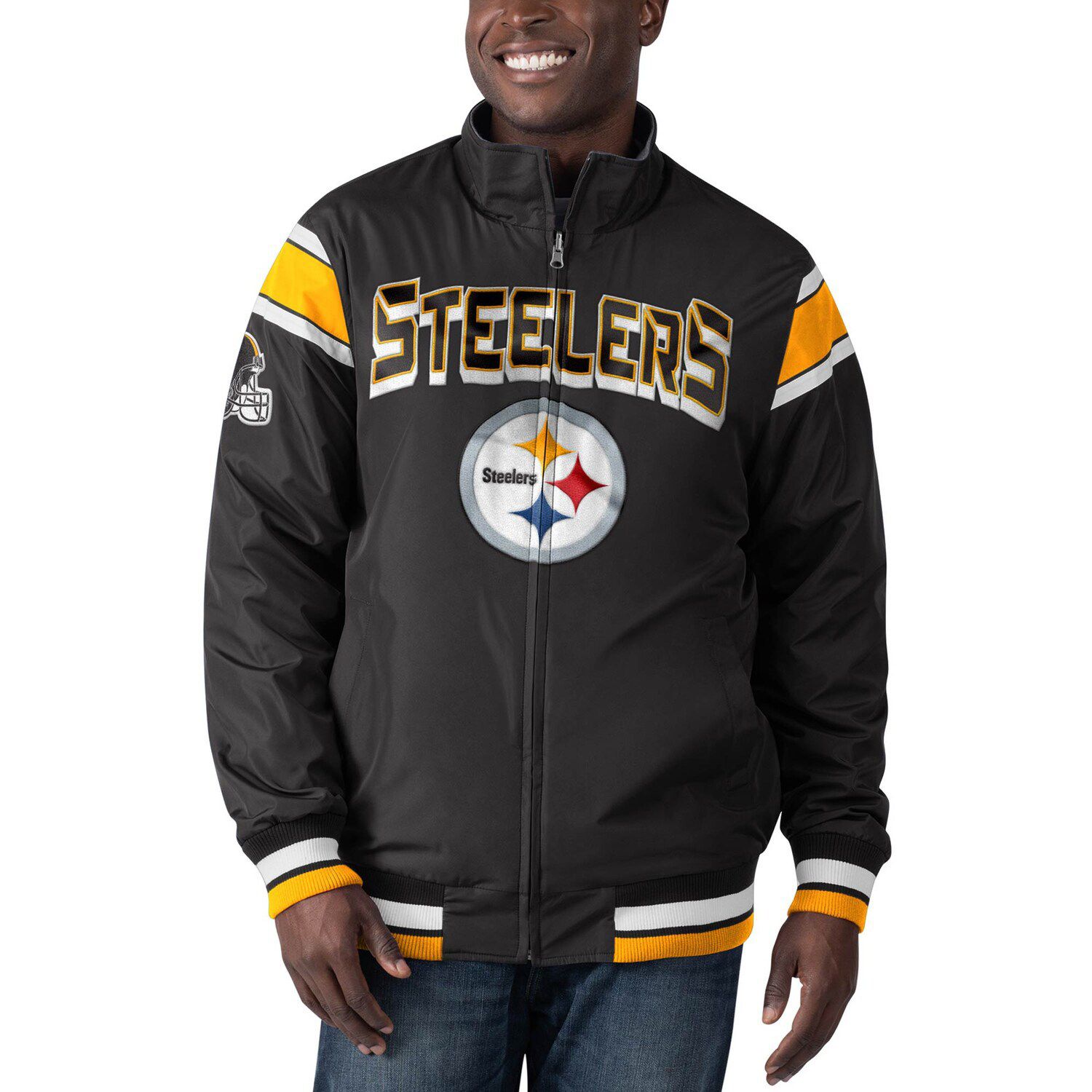 steelers reversible hoodie