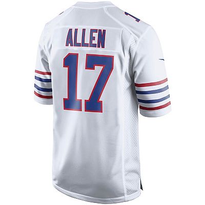 Men s Nike Josh Allen White Buffalo Bills Alternate Game Player Jersey