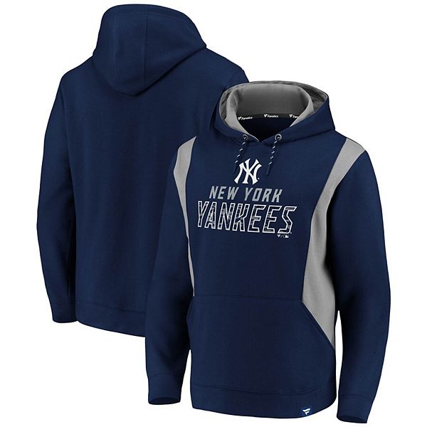Fanatics Branded Navy New York Yankees Short Sleeve Hoodie T-Shirt