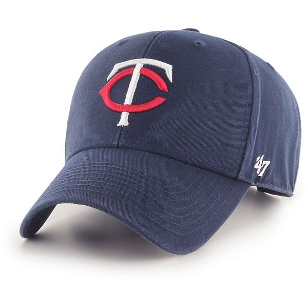 OC Sports Minnesota Twins MLB Retro Throwback Navy Blue Hat Cap M Logo  Adult Men's Adjustable