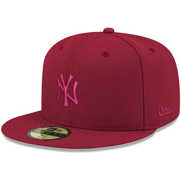 Men's New Era Cardinal New York Yankees Tonal 59FIFTY Fitted Hat