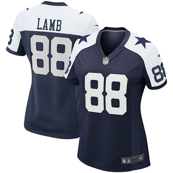 Men's Nike CeeDee Lamb Navy Dallas Cowboys Alternate Game Team Jersey