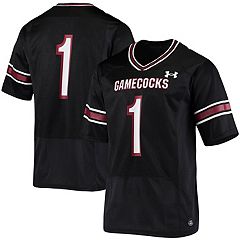 Women's Under Armour #1 Garnet South Carolina Gamecocks Replica Team Football Jersey Size: Large