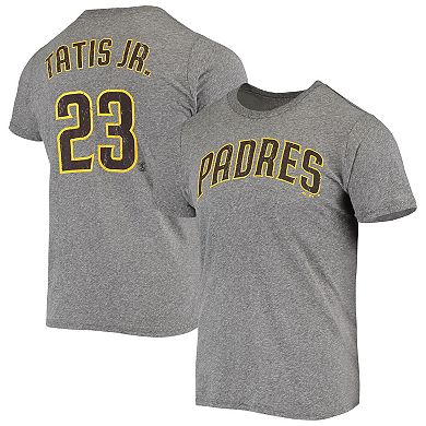 Men's Majestic Threads Fernando Tatis Jr. Heathered Gray San Diego ...