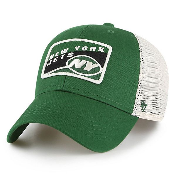 Youth '47 Green/White New York Jets Trucker Snapback Hat