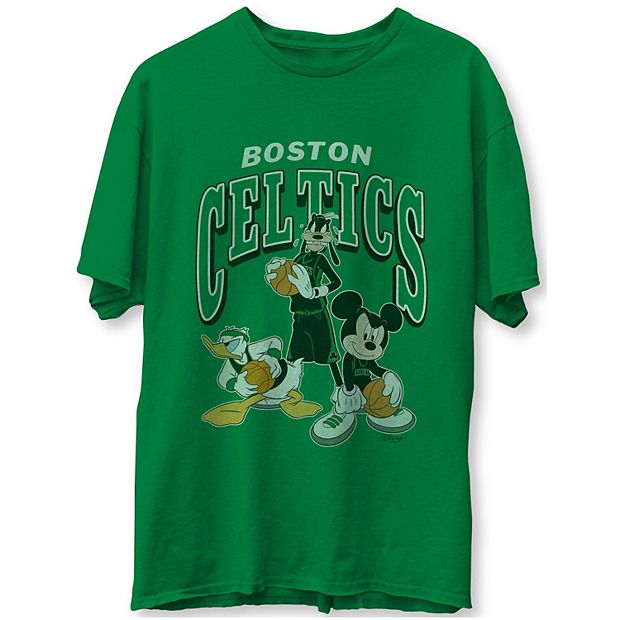 Mickey Mouse Vintage Celtics Irish Disney Basketball Jersey 