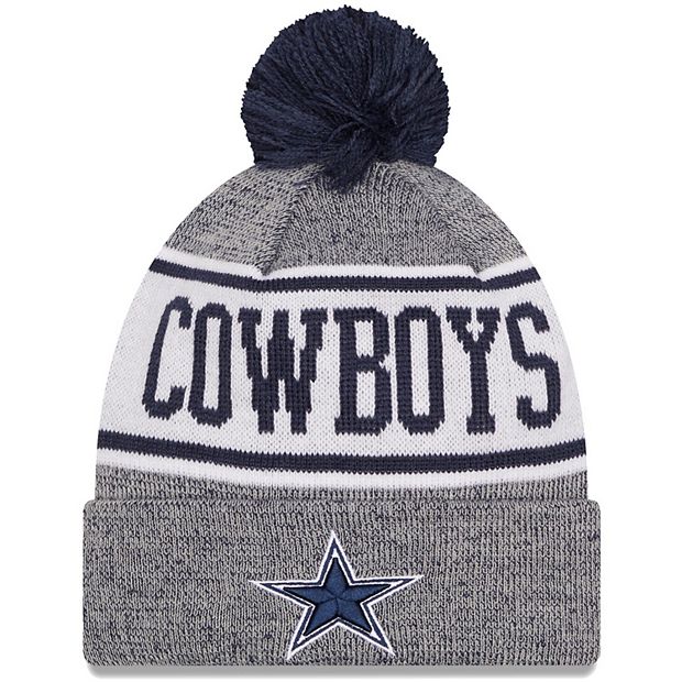 Men's New Era Navy Dallas Cowboys Reverse Knit Beanie