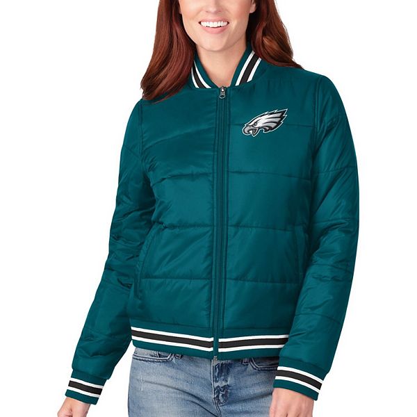 Philadelphia Eagles Antigua Protect Lightweight Full-Zip Jacket - Black