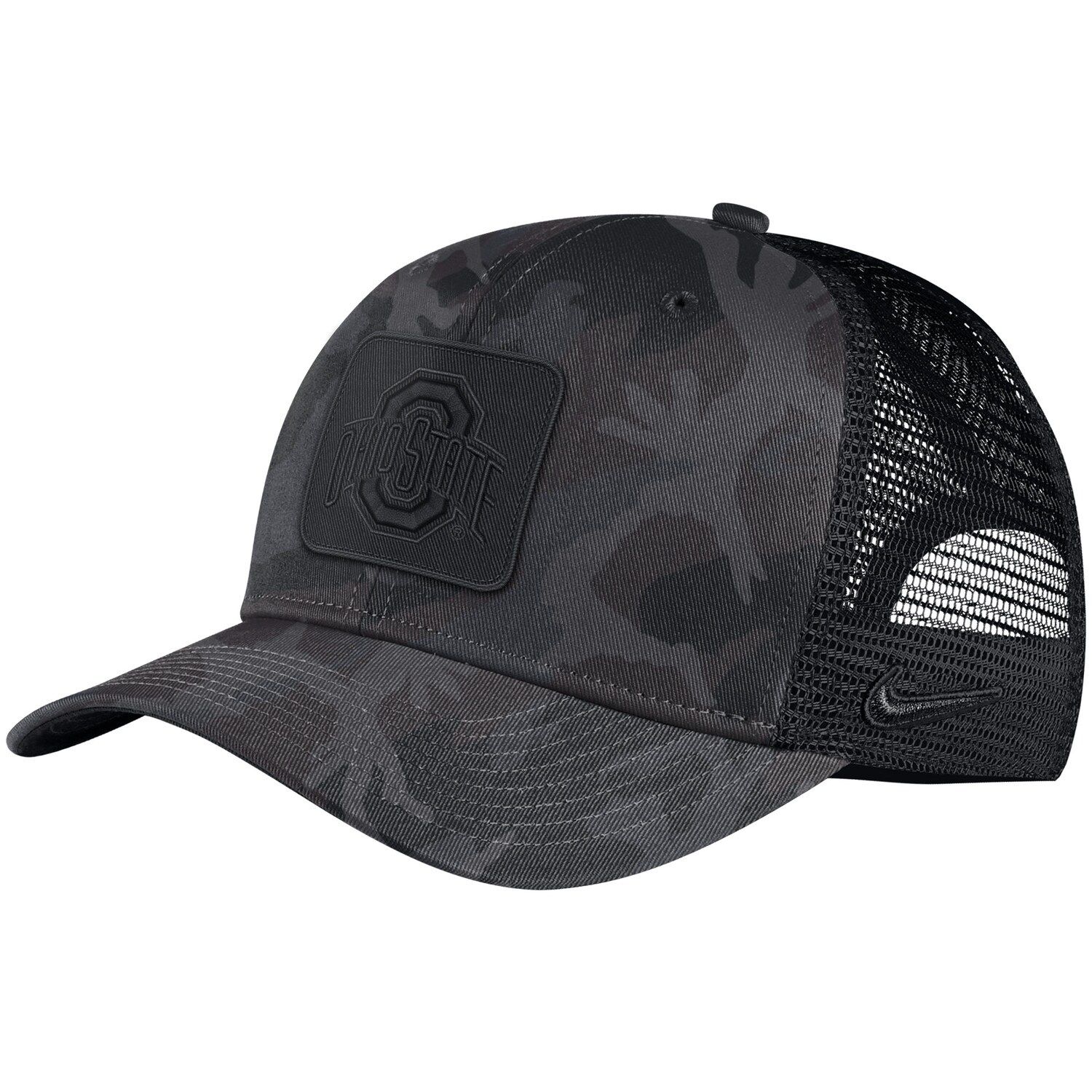 ohio state black nike hat