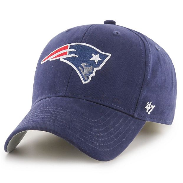 47 Men's New England Patriots Pride Navy Clean Up Adjustable Hat