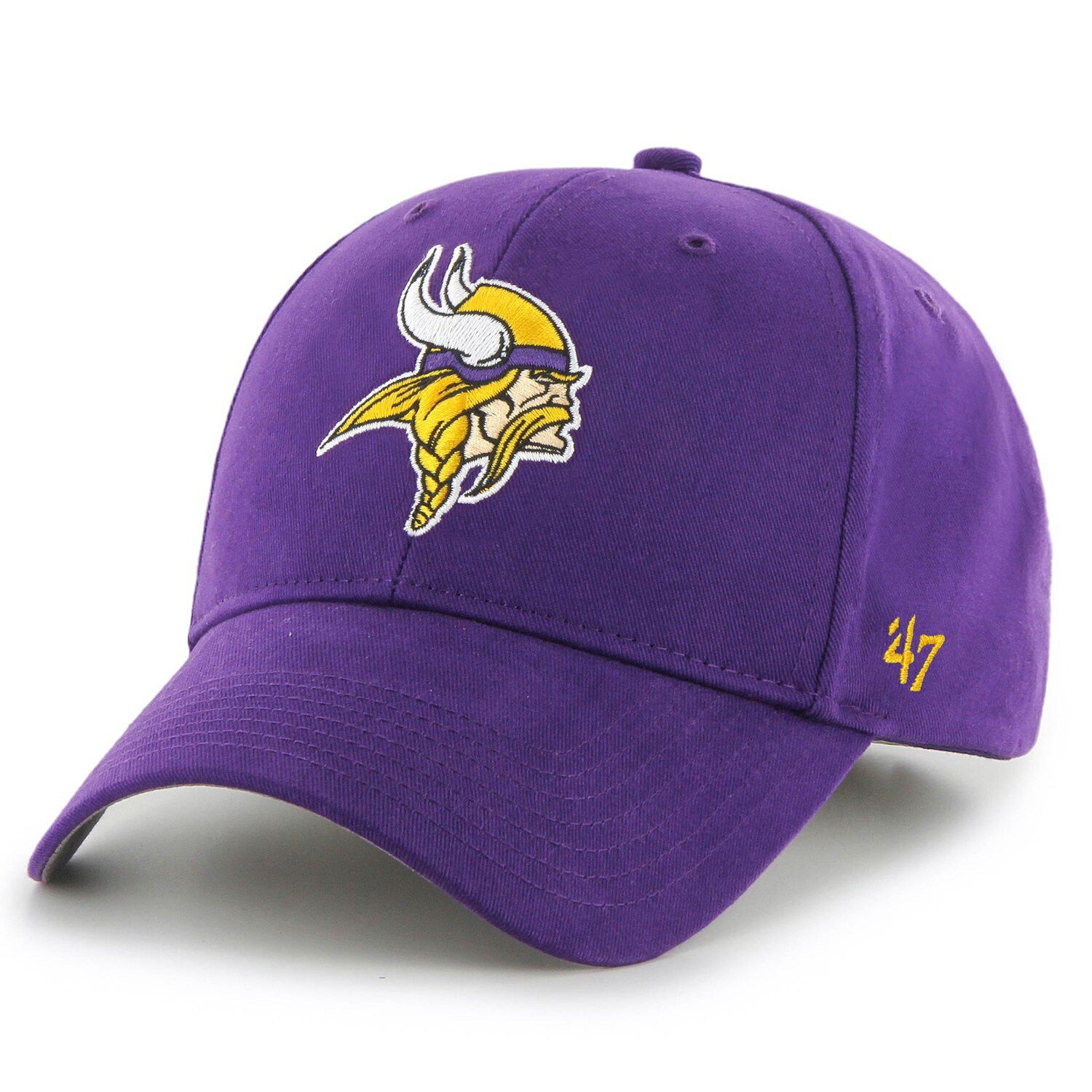 Men's Carhartt x '47 Black Minnesota Vikings MVP Team Adjustable Hat