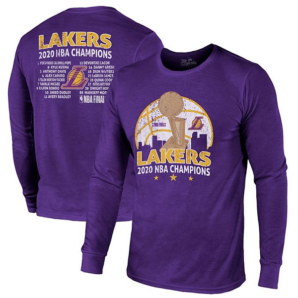 Los Angeles Lakers 2020 NBA Finals Champions At The Stripe T-Shirt