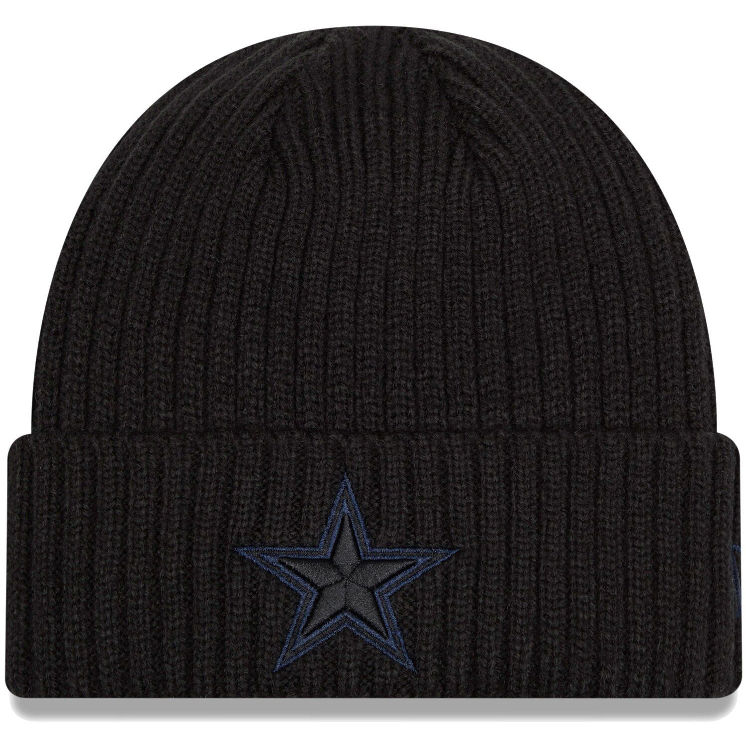 black dallas cowboys beanie