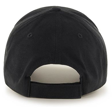 Toddler '47 Black Pittsburgh Steelers Basic MVP Adjustable Hat