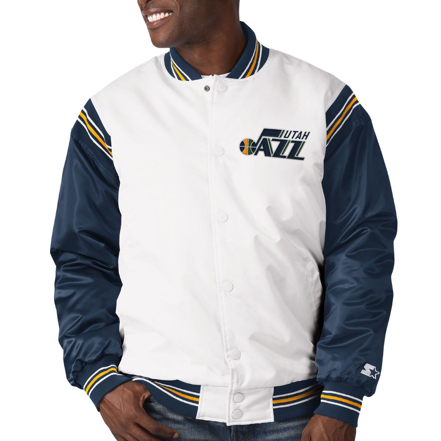 utah jazz starter jacket